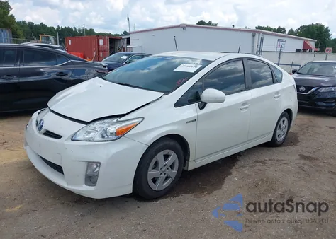 2010 Toyota Prius Iv z USA, uszkodzony, nr VIN JTDKN3DU4A5177390